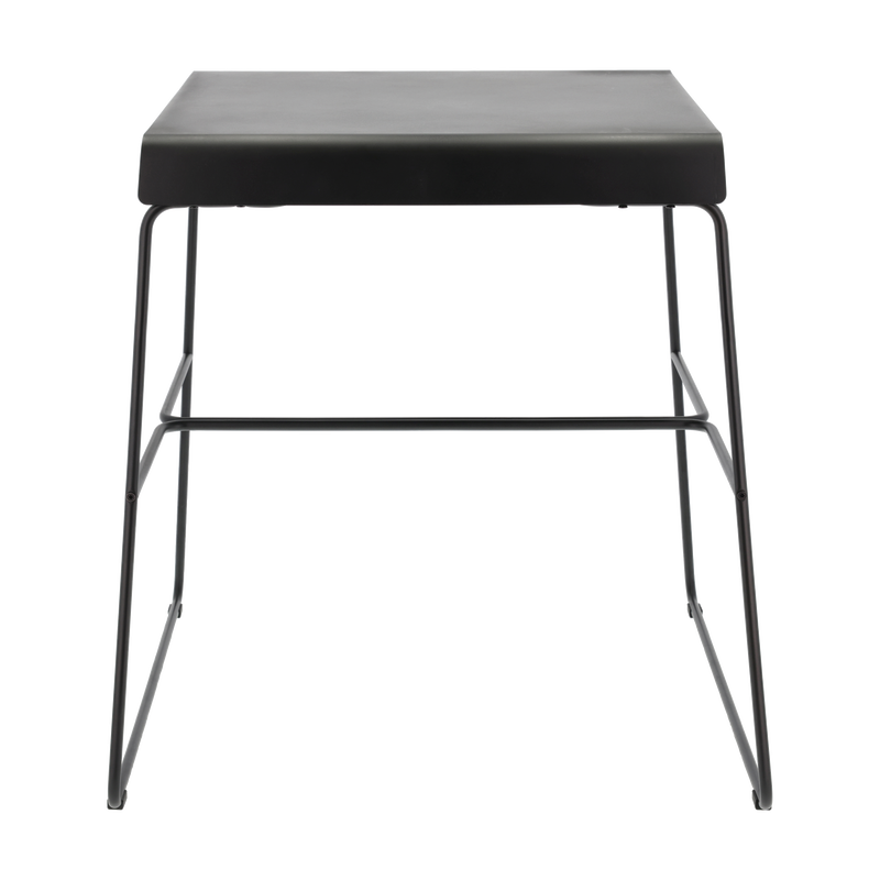 Zone Bord 75 x 58 x 75 cm i black pulverlakeret, A